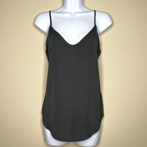 J CREW Dark Gray v-Neck Camisole - H6857 - Sz 00
